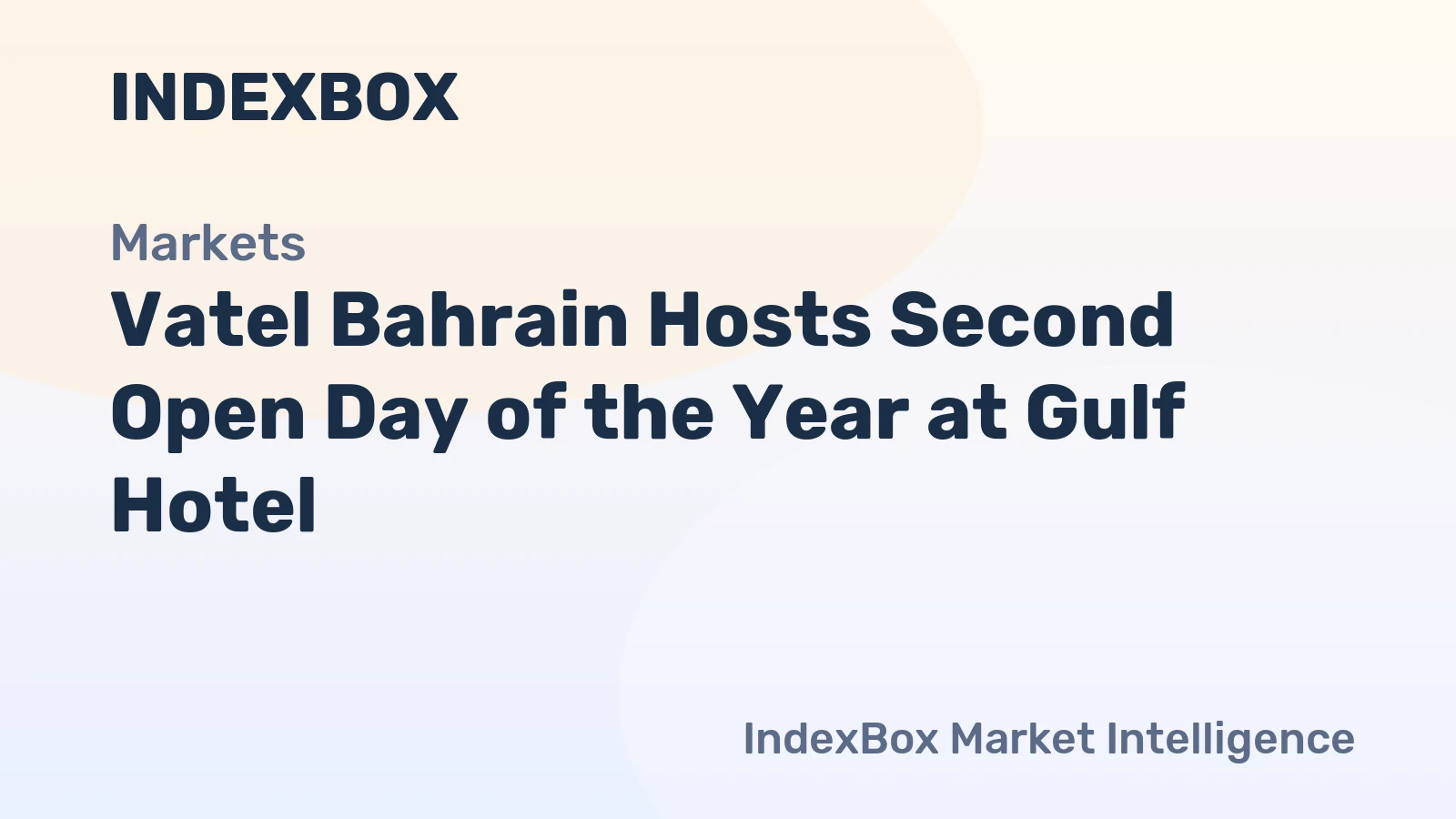 Vatel Bahrain يعزز مستقبل الضيافة بفعالية مفتوحة في فندق الخليج