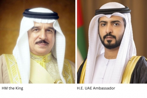 سفير الإمارات يؤكد تضامن بلاده مع البحرين ويدين الهجمات الإيرانية