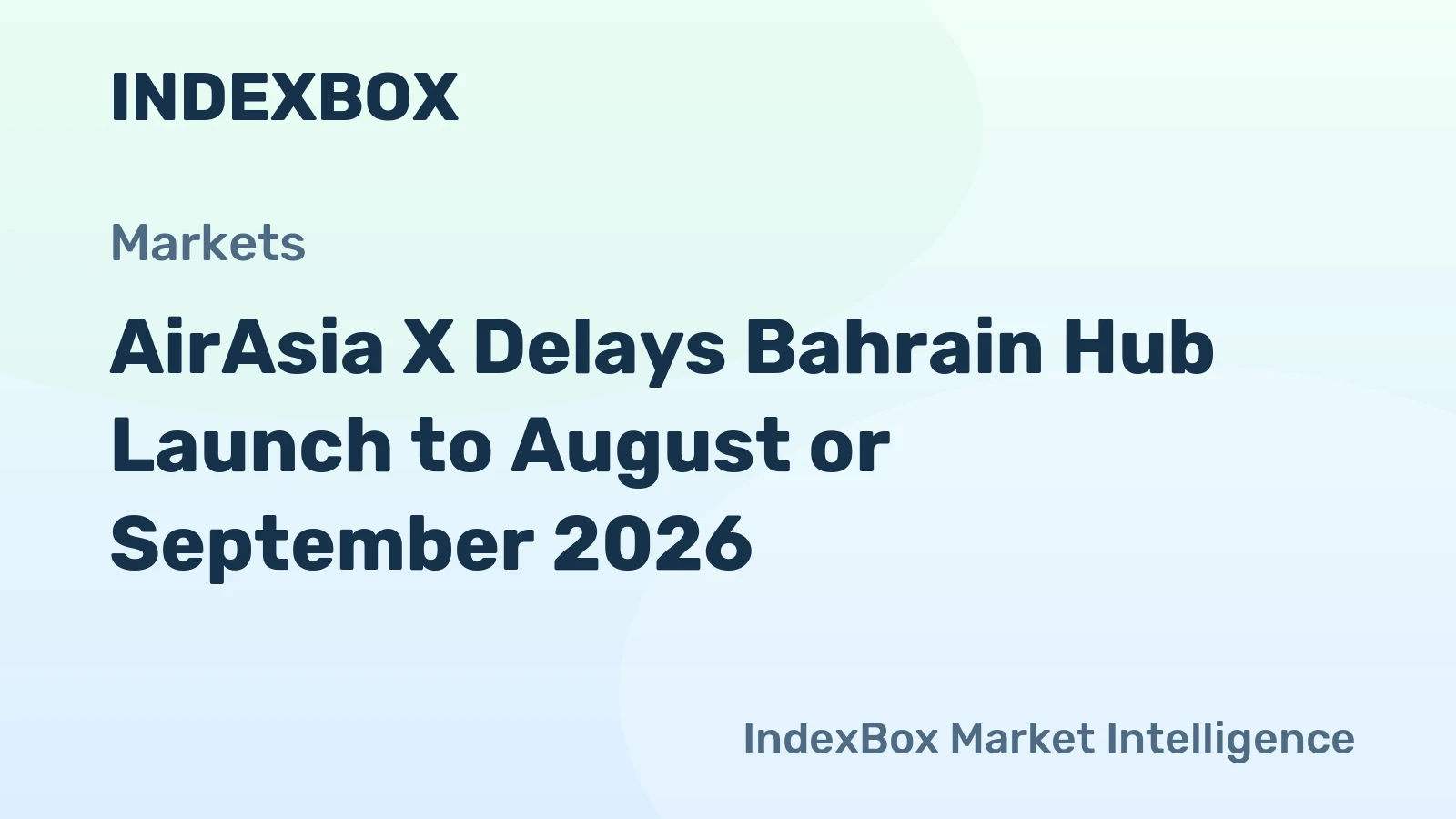 تأجيل رحلات AirAsia X إلى لندن عبر البحرين حتى 2026 وسط ظروف السوق والتوترات الجيوسياسية