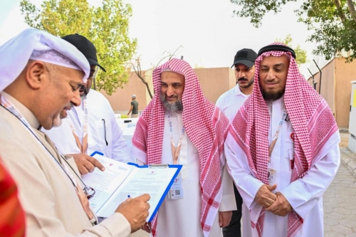 بعثة الحج البحرينية تنهي تسليم المخيمات استعداداً للموسم